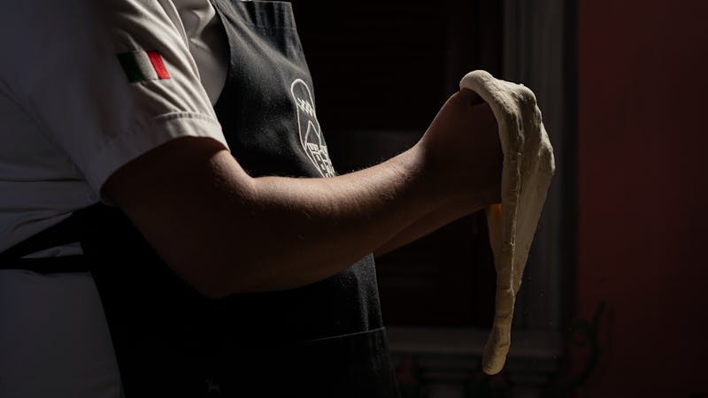 Imos Pizza restaurant interior and dining area